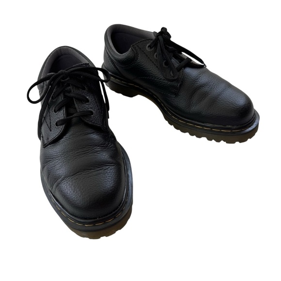 DR. MARTEN'S Leather Men’s Ashfeld Oxford Utility Shoe Black Size 10 - Picture 12 of 16